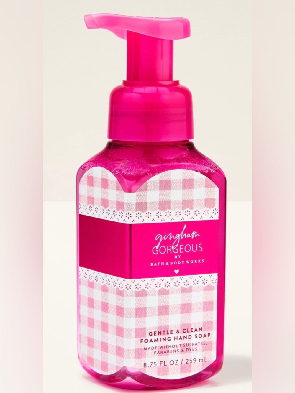 Bath & Body Works Gingham Gorgeous Gentle Foaming Hand Soap